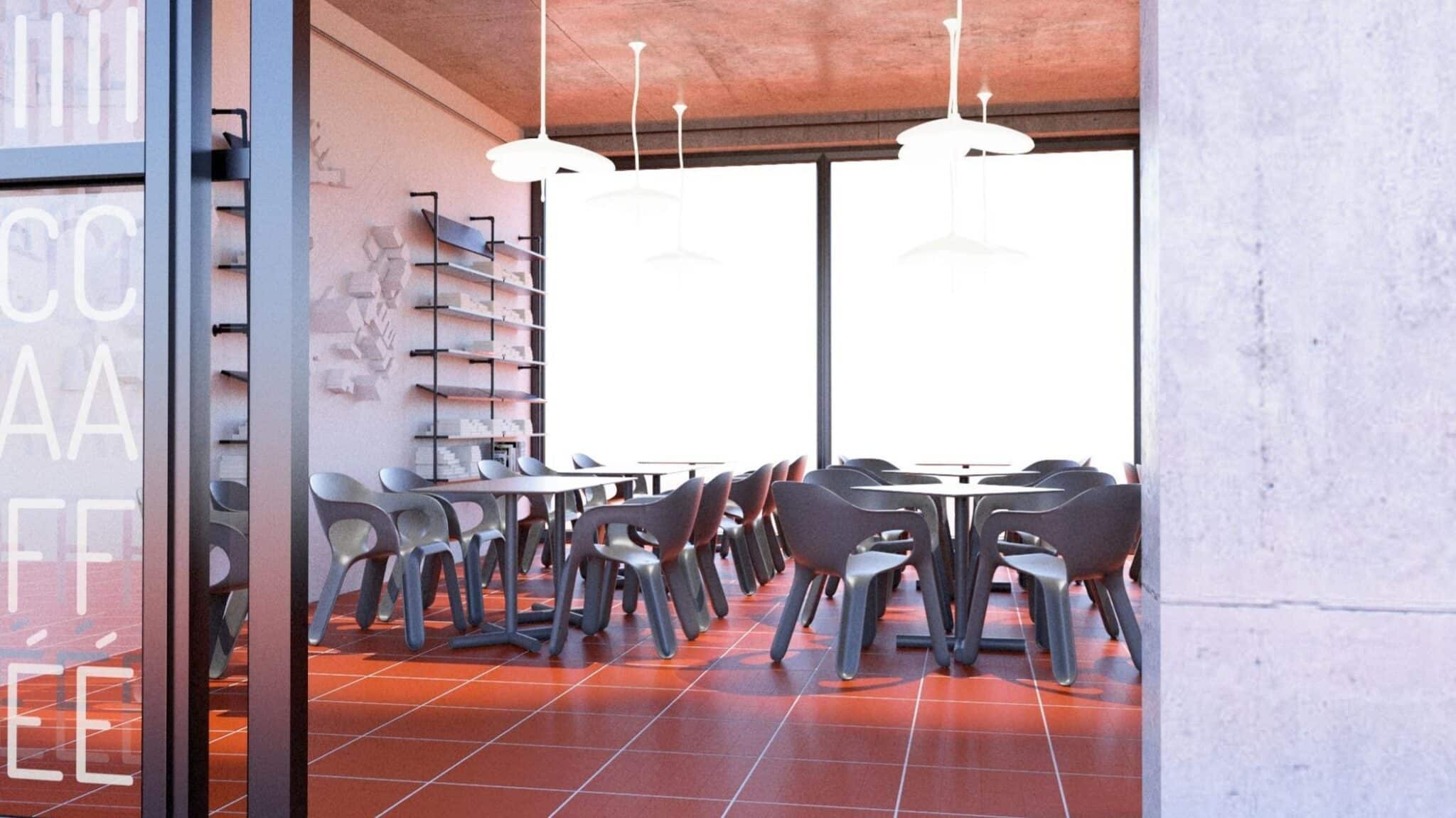 FESCHU Archicafe Posezeni FESCHU_3D_Agrola-kávovar