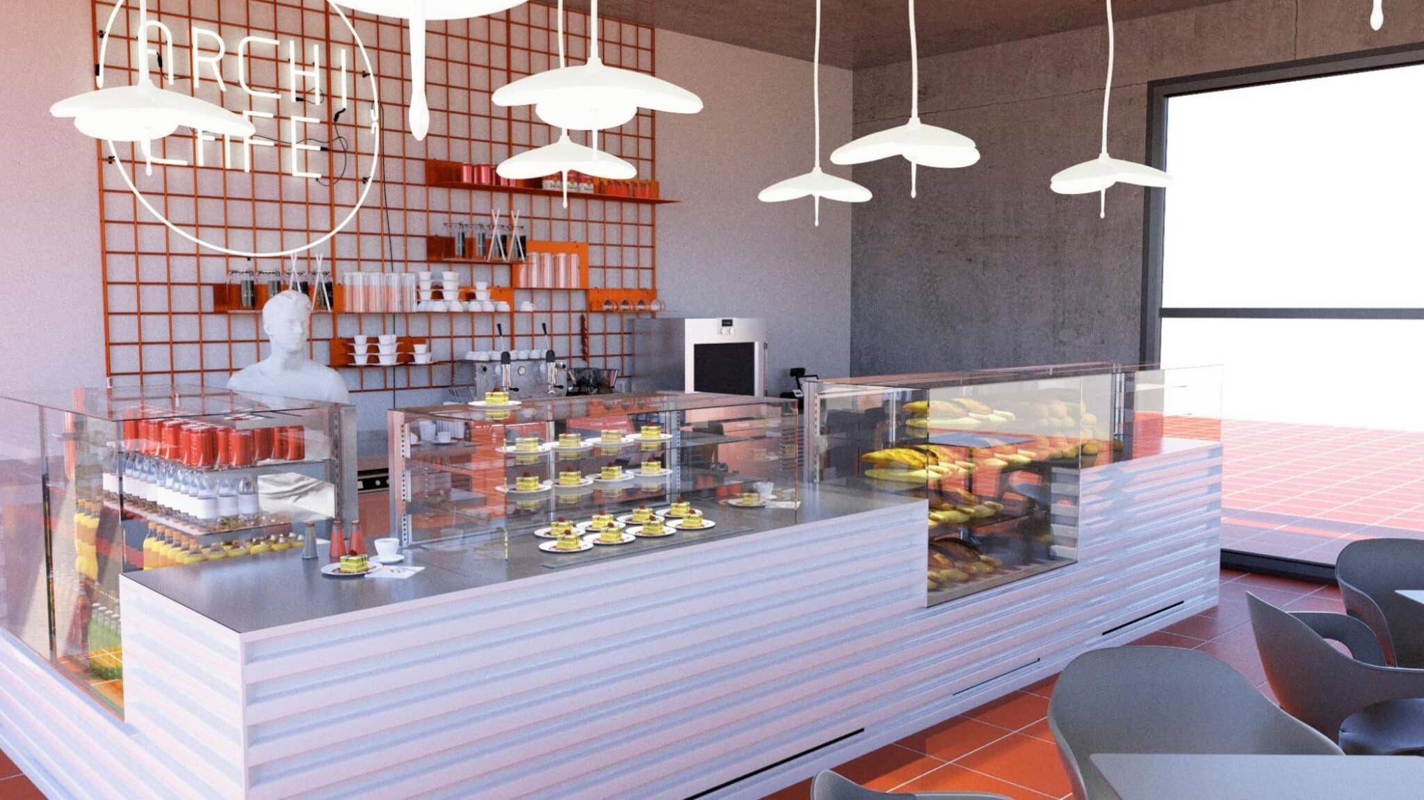 FESCHU Archicafe pult FESCHU_3D_Agrola-regály vitríny4